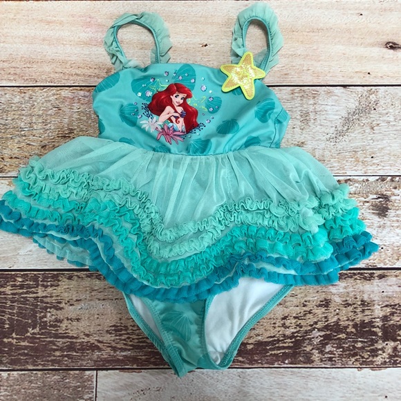 little mermaid bathing suit disney store